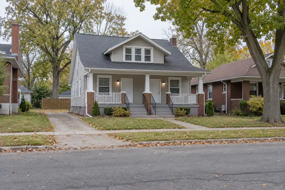 A two-unit rental house in Toledo